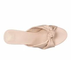 Budget 👏 Women's Halston Seville 👗 Dress 🩴 Sandals Nude 🛒 -London Rag Sales Store 4 1158