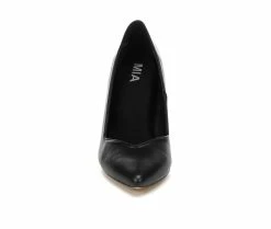 Hot Sale 🎁 Women's MIA Maire Pumps Black Smooth 👍 -London Rag Sales Store 4 1174