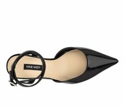 Wholesale 😍 Women's Nine West Harlowe Pumps Black Patent 🌟 -London Rag Sales Store 4 1192