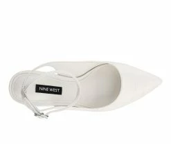 Promo 💯 Women's Nine West Tabita Pumps Ivory Croco ✔️ -London Rag Sales Store 4 159