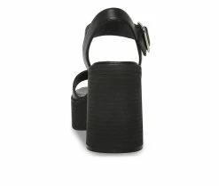 Buy ⌛ Women's Madden Girl Grandview Block Heel 👗 Dress 🩴 Sandals Black 👍 -London Rag Sales Store 4 17