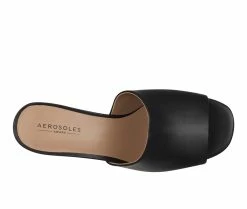 Buy ⌛ Women's Aerosoles Entree Mule 👠 Heels Black ✨ -London Rag Sales Store 4 209