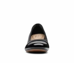 Best Pirce ⌛ Women's Clarks Marilyn Sara Pumps Black Lea Combo 😀 -London Rag Sales Store 4 223