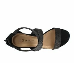 Best Pirce 🧨 Women's Esprit Tianna 👗 Dress 🩴 Sandals Black ✔️ -London Rag Sales Store 4 239