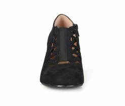 Flash Sale ⌛ Women's Journee Collection Piper Booties Black 😀 -London Rag Sales Store 4 256