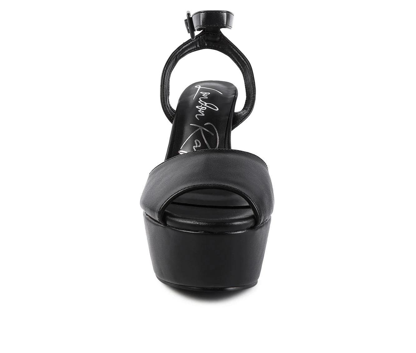 Deals ๐ Women's London Rag Roger Platform ๐ Dress ๐ฉด Sandals Black โญ 5 Deals ๐ Women's London Rag Roger Platform ๐ Dress ๐ฉด Sandals Black โญ - Image 5