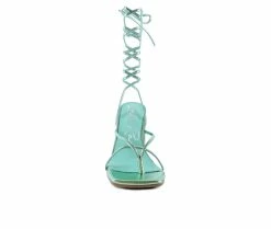 Outlet 🎉 Women's London Rag Shewolf 👗 Dress 🩴 Sandals Mint 🎉 10 Outlet 🎉 Women's London Rag Shewolf 👗 Dress 🩴 Sandals Mint 🎉 -London Rag Sales Store 4 308