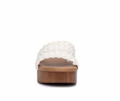 Cheapest 💯 Women's Olivia Miller Hanalei 👗 Dress 🩴 Sandals White ⌛ -London Rag Sales Store 4 34