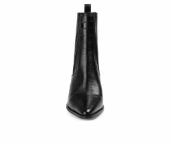 Best Pirce 🧨 Women's Journee Signature Markka Booties Black 🥰 -London Rag Sales Store 4 354