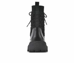 Cheapest 🥰 Women's White Mountain Shayne Lace Up Booties Black ✨ -London Rag Sales Store 4 395