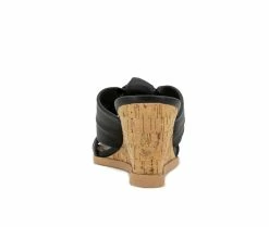 Best deal ✔️ Women's Esprit Victoria Wedge 🩴 Sandals Black 🥰 -London Rag Sales Store 4 533