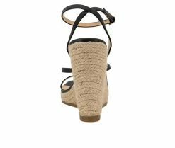 Outlet ๐ Women's XOXO Uliana Espadrille Wedge ๐ฉด Sandals Black ๐ฏ 10 Outlet ๐ Women's XOXO Uliana Espadrille Wedge ๐ฉด Sandals Black ๐ฏ -London Rag Sales Store 4 540