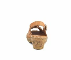 Hot Sale 😉 Women's SPRING STEP Belford Wedge 🩴 Sandals Camel 🧨 -London Rag Sales Store 4 544