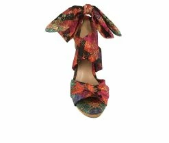 Outlet 🧨 Women's Impo Omrya Wedge 🩴 Sandals Bright Multi 😀 -London Rag Sales Store 4 566