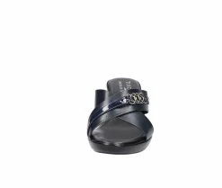 Coupon ๐ Women's TUSCANY BY EASY STREET Maggia Wedge ๐ฉด Sandals Navy ๐ 10 Coupon ๐ Women's TUSCANY BY EASY STREET Maggia Wedge ๐ฉด Sandals Navy ๐ -London Rag Sales Store 4 571