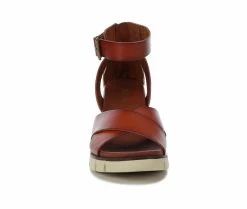 Discount 🔥 Women's MIA Dina Wedges Cognac 😉 -London Rag Sales Store 4 572