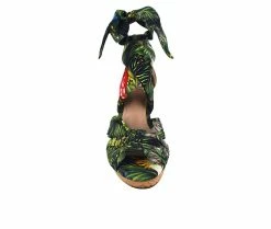 Best Pirce 😀 Women's Impo Ohanna Wedge 🩴 Sandals Green Multi ✨ -London Rag Sales Store 4 599