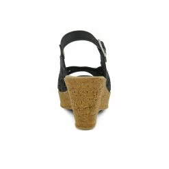 Best Pirce ✨ Women's SPRING STEP Abigail Wedge 🩴 Sandals Black 🧨 -London Rag Sales Store 4 600