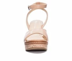 Best Pirce 👍 Women's CL By Laundry Booming Wedges Dark Nude ⌛ -London Rag Sales Store 4 608