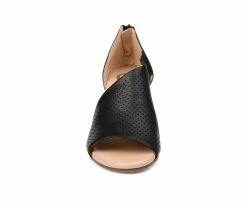 Budget 😀 Women's Journee Collection Aretha Wedges Black ⭐ -London Rag Sales Store 4 619