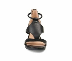 Cheap ✨ Women's Journee Collection Trayle Wedges Black 🥰 -London Rag Sales Store 4 625