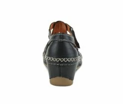 Wholesale 🛒 Women's SPRING STEP Irin Wedges Black 🛒 -London Rag Sales Store 4 628