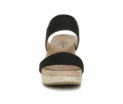 Best Sale 👏 Women's LifeStride Delta Wedges Black 🛒 -London Rag Sales Store 4 636