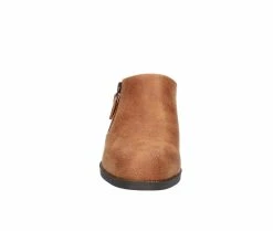 Best Pirce 🎁 Women's Bella Vita Carlene Mule Booties Caramel 😀 -London Rag Sales Store 4 66