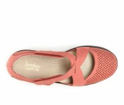 Discount 🤩 Women's Jambu Belize Wedges Coral 🔥 -London Rag Sales Store 4 675