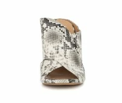 New 🧨 Women's New York And Company Sofia 👗 Dress 🩴 Sandals Grey Snake ✨ -London Rag Sales Store 4 750