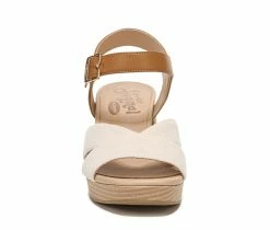 Outlet 🧨 Women's Dr. Scholls Mariah Peep Toe Platform 🩴 Sandals Light Brown 🧨 -London Rag Sales Store 4 780