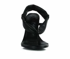 Wholesale 😍 Women's Rag & Co Single 👗 Dress 🩴 Sandals Black 😀 -London Rag Sales Store 4 786