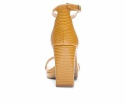 Brand new 🔥 Women's Chinese Laundry Tinie 👗 Dress 🩴 Sandals Yellow 🛒 -London Rag Sales Store 4 79