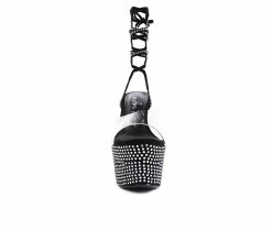 Flash Sale 👏 Women's London Rag Sugar Platform Stiletto 👠 Heels Black ❤️ -London Rag Sales Store 4 827