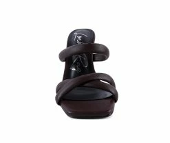 Cheapest ✔️ Women's London Rag Cloud Nine 👗 Dress 🩴 Sandals Espresso 🔥 -London Rag Sales Store 4 832