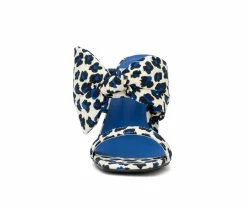 Hot Sale 😀 Women's New York And Company Gerri 👗 Dress 🩴 Sandals Blue 🧨 -London Rag Sales Store 4 834