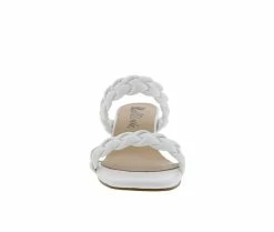 Brand new 💯 Women's Bellini Fuss 👗 Dress 🩴 Sandals White 💯 -London Rag Sales Store 4 84