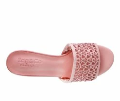 Brand new ❤️ Women's Rag & Co Tease 👗 Dress 🩴 Sandals Pink 😉 -London Rag Sales Store 4 852