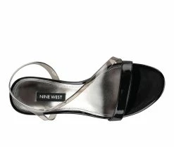 Wholesale 🎉 Women's Nine West Magee Stiletto 👗 Dress 🩴 Sandals Black 🤩 -London Rag Sales Store 4 858