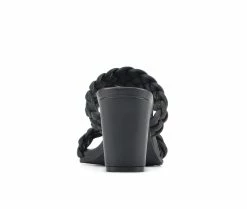 Flash Sale ⌛ Women's White Mountain By Far Heeled 👗 Dress 🩴 Sandals Black ⭐ 10 Flash Sale ⌛ Women's White Mountain By Far Heeled 👗 Dress 🩴 Sandals Black ⭐ -London Rag Sales Store 4 98