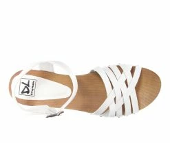 Flash Sale 🧨 Women's Dirty Laundry Helsinki Block Heeled 🩴 Sandals White 🌞 Summer 🥰 -London Rag Sales Store 5 105