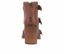 Cheapest 👍 Women's Dingo Boot Ziggy Western 🩴 Sandal Booties Tan 🔔 -London Rag Sales Store 5 127