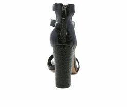 Best Sale 💯 Women's London Rag Felicity 👗 Dress 🩴 Sandals Black 🌟 -London Rag Sales Store 5 13