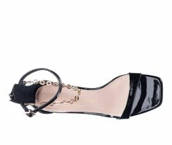 Discount ✔️ Women's Chinese Laundry Yara 👗 Dress 🩴 Sandals Black 👏 -London Rag Sales Store 5 141