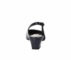 Cheapest 🔔 Women's Easy Street Pratt Slingback Pumps Navy ⌛ -London Rag Sales Store 5 150