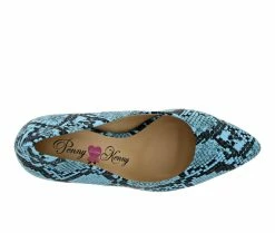 Outlet ❤️ Women's Penny Loves Kenny Venus Pumps Turquoise 👍 -London Rag Sales Store 5 153