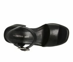Buy ⌛ Women's Madden Girl Grandview Block Heel 👗 Dress 🩴 Sandals Black 👍 -London Rag Sales Store 5 17