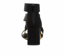 Discount ✔️ Women's London Rag Benicia 👗 Dress 🩴 Sandals Black 👍 -London Rag Sales Store 5 19