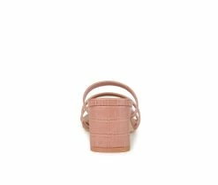 Brand new ✨ Women's Journee Collection Hariett 👗 Dress 🩴 Sandals Rose 🤩 -London Rag Sales Store 5 191