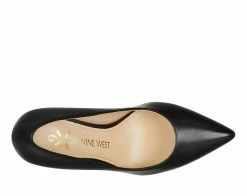 Best deal 😉 Women's Nine West Astoria 9x9 Pumps Black Leather 🎉 -London Rag Sales Store 5 209